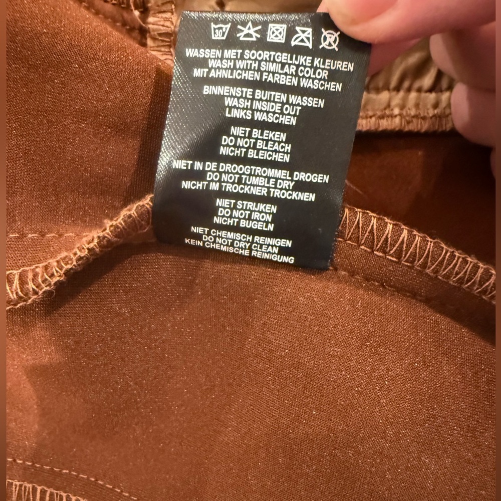 NWOT Costes Basic Suedine Biker Suede Jacket Size: Medium - Picture 13 of 13